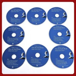 The Great Courses How the Earth Works 8 DVD Set 48 Lectures Michael Wysession